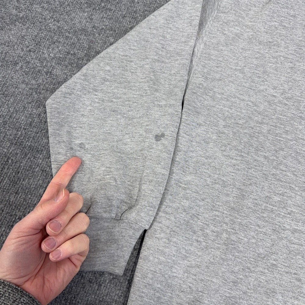 Vintage Russell Athletic Sweatshirt Men Large Made in USA 90s Gray Crewneck READ - Picture 6 of 12